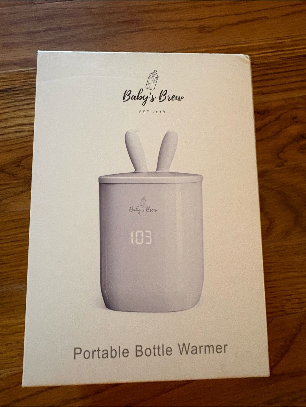 Baby’s Brew Portable Bottle Warmer, White
